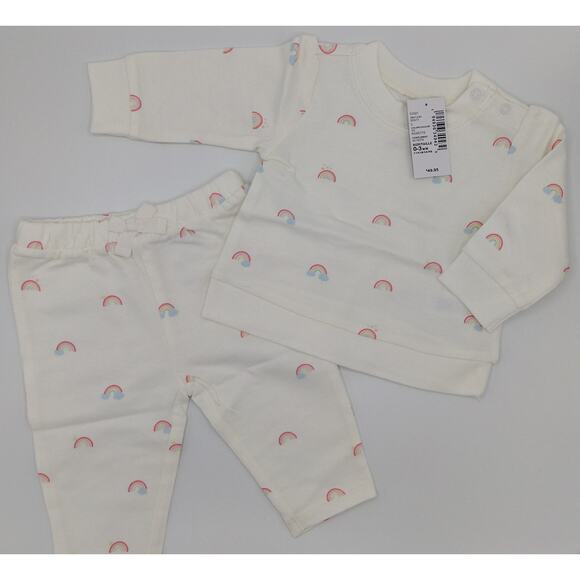 Baby Girl Clothes Bundle 9 Piece Size 0-3 Months NWT Rainbow - Picture 4 of 5